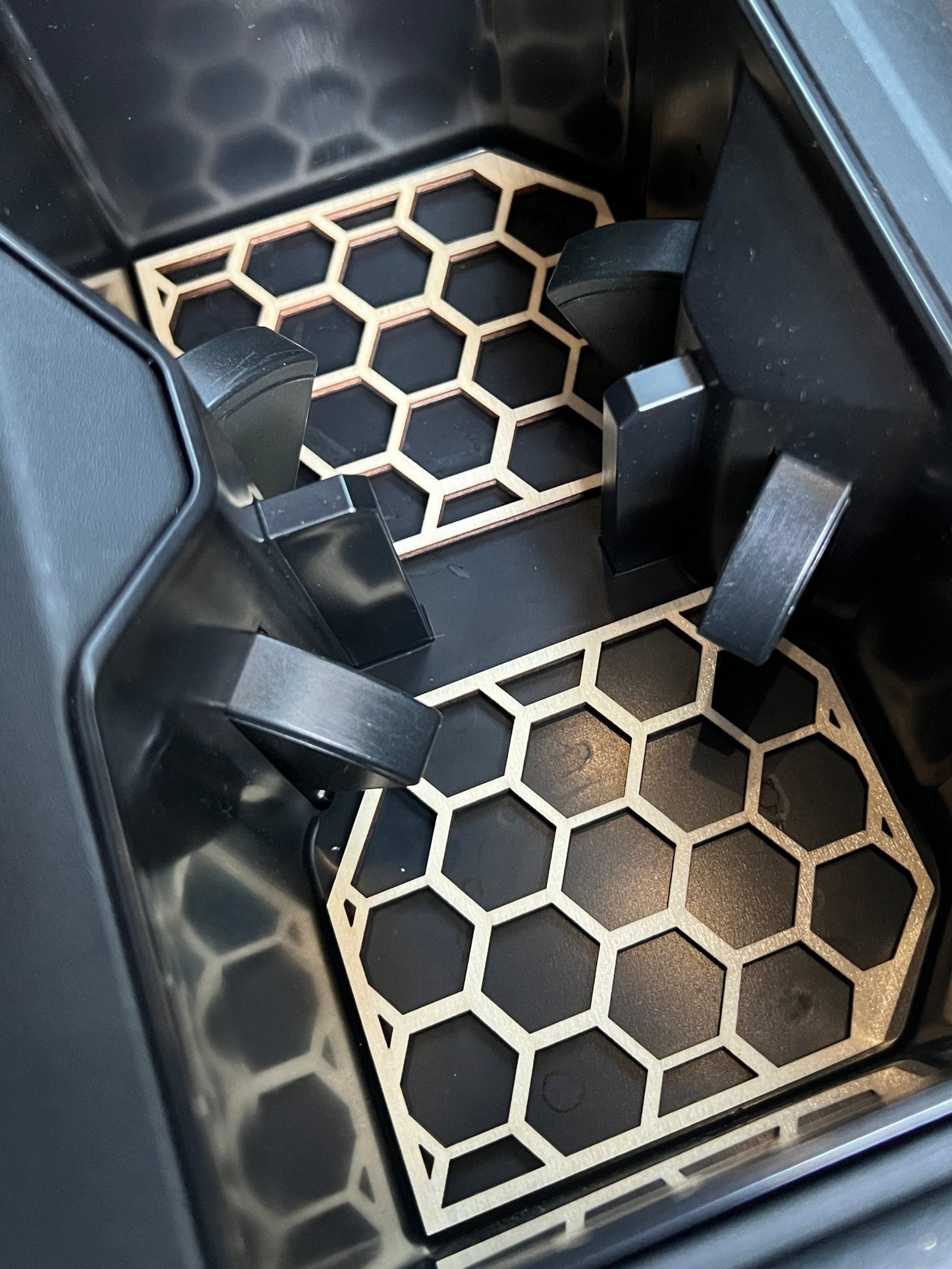 2022+ Toyota Tundra Cup Holder Inserts - Coasters