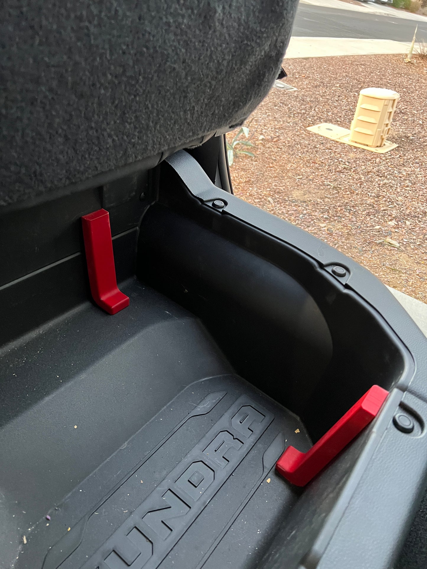 2022+ Toyota Tundra (Non-Hybrid) Rear Seat Storage Cover and Flat Platform