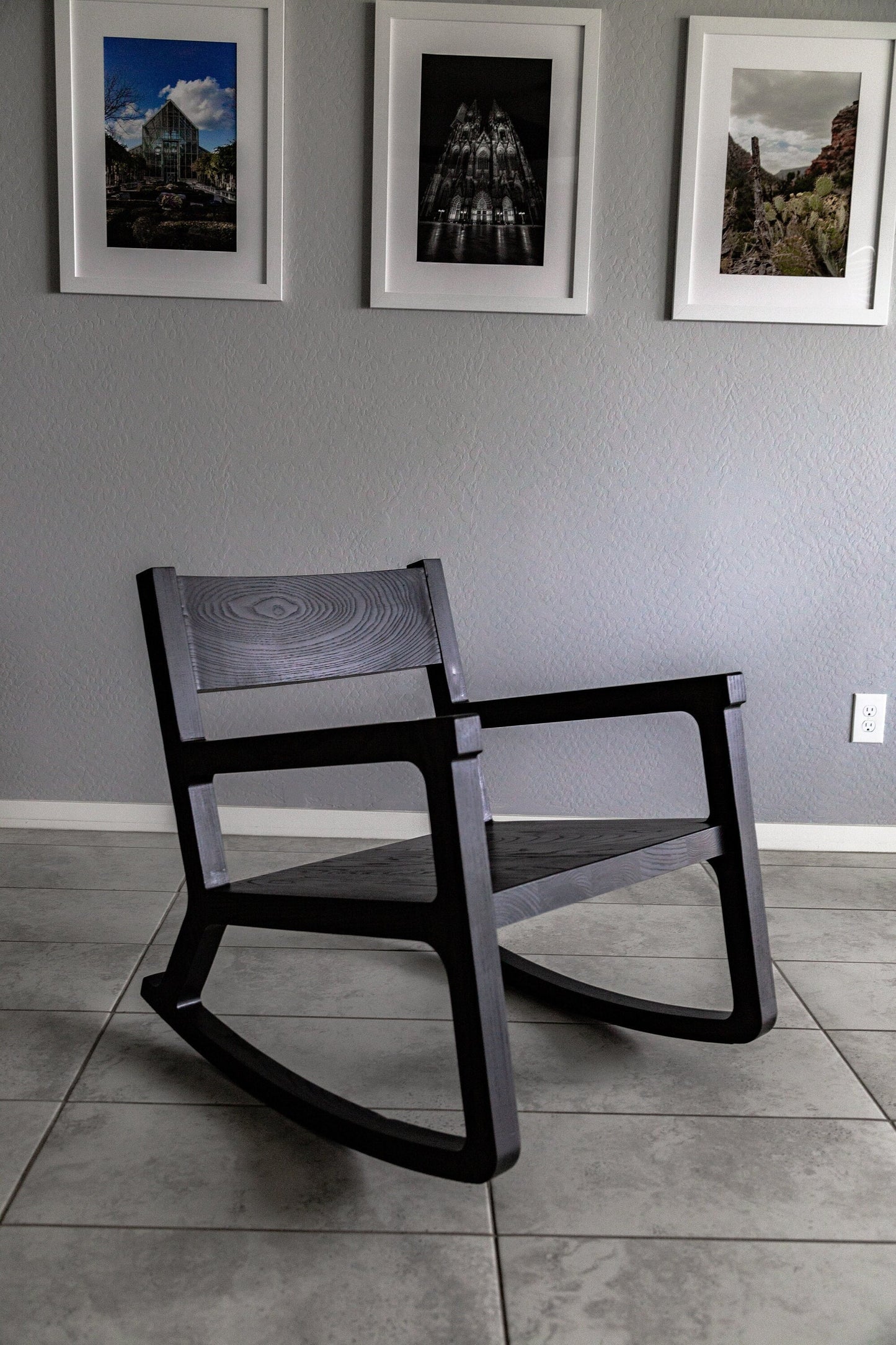 Contemporary Modern Rocking Chair for Minimalist Interiors