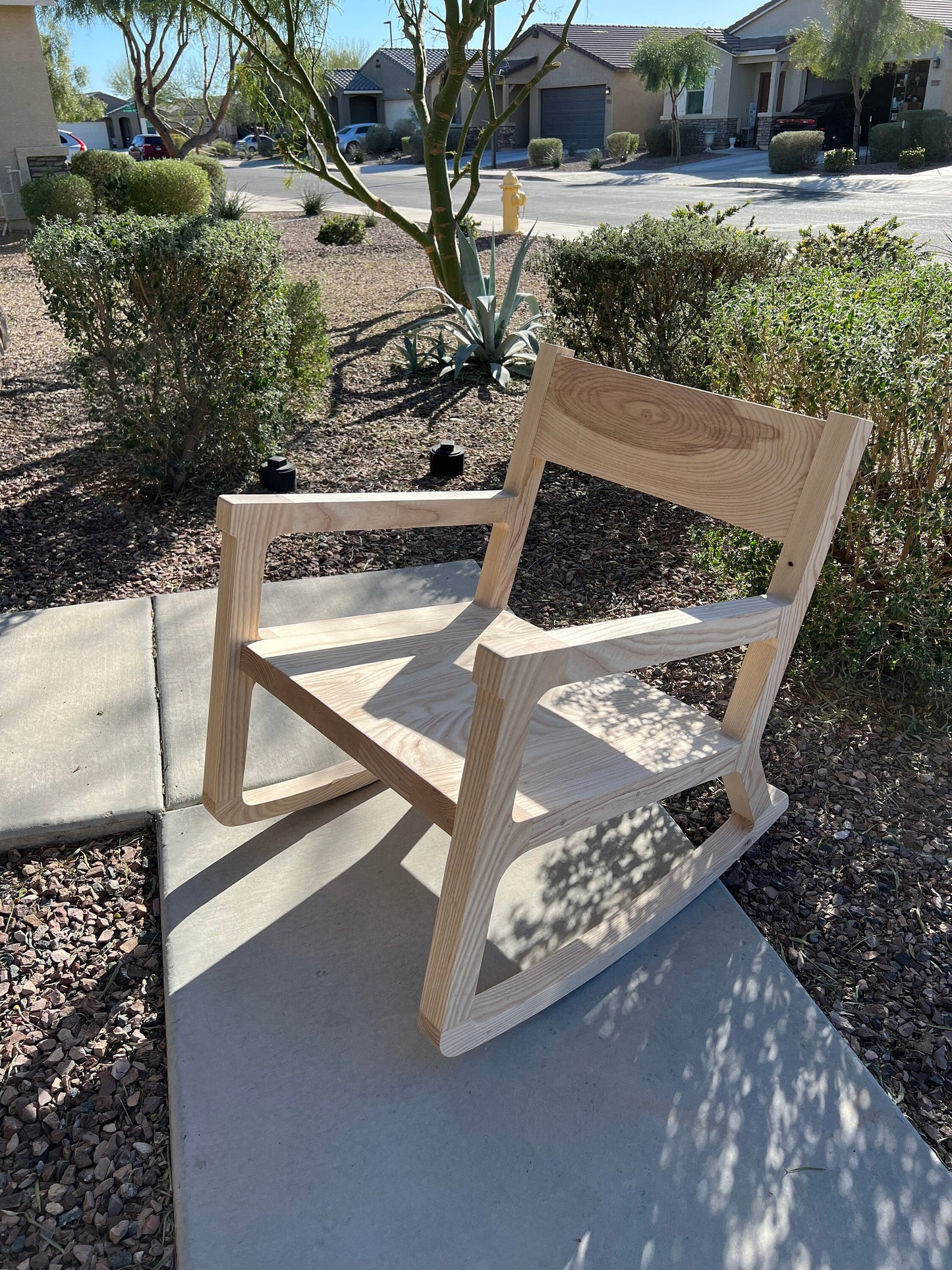Contemporary Modern Rocking Chair for Minimalist Interiors