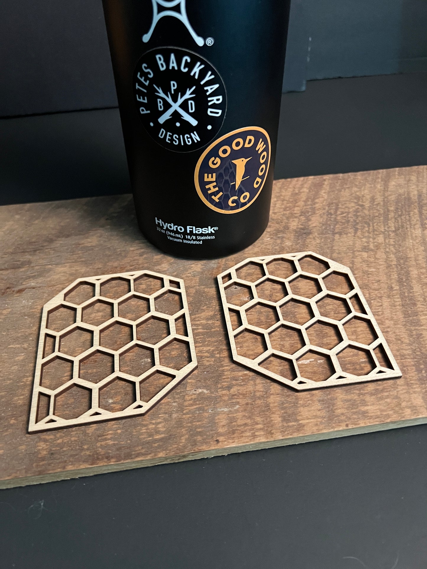 2022+ Toyota Tundra Cup Holder Inserts - Coasters