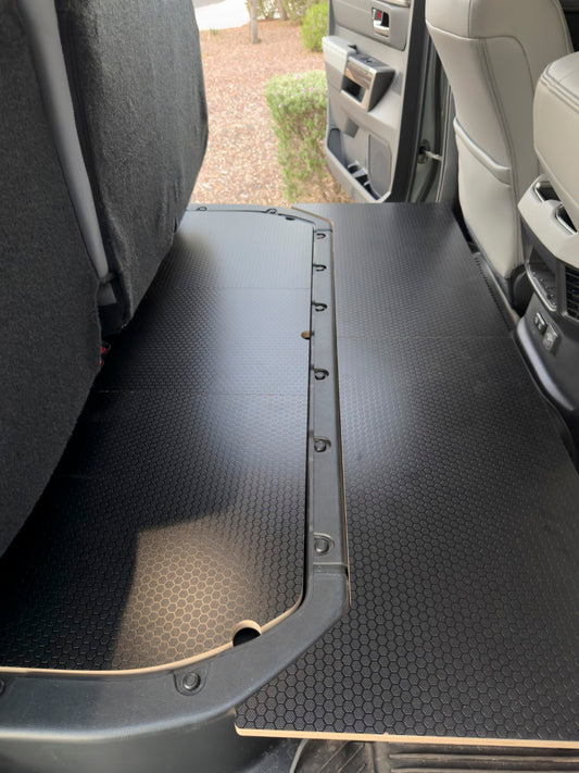 2022+ Toyota Tundra (Non-Hybrid) Rear Seat Storage Cover and Flat Platform - V2