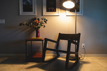 Contemporary Modern Rocking Chair for Minimalist Interiors