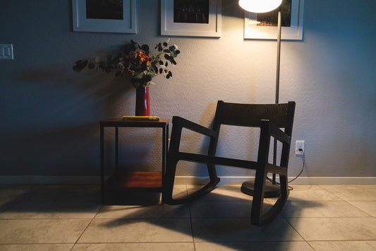Contemporary Modern Rocking Chair for Minimalist Interiors